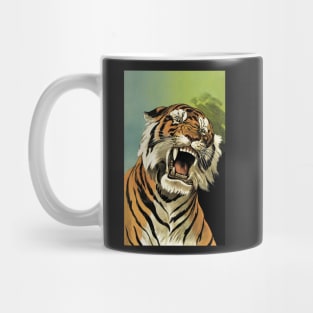 Circus Series Roaring Tiger Mug